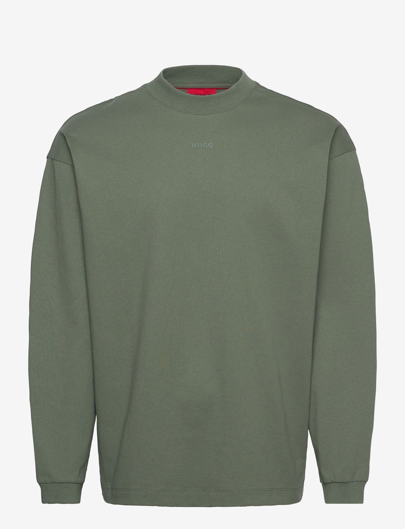 HUGO - Daposo - langærmede t-shirts - open green - 0