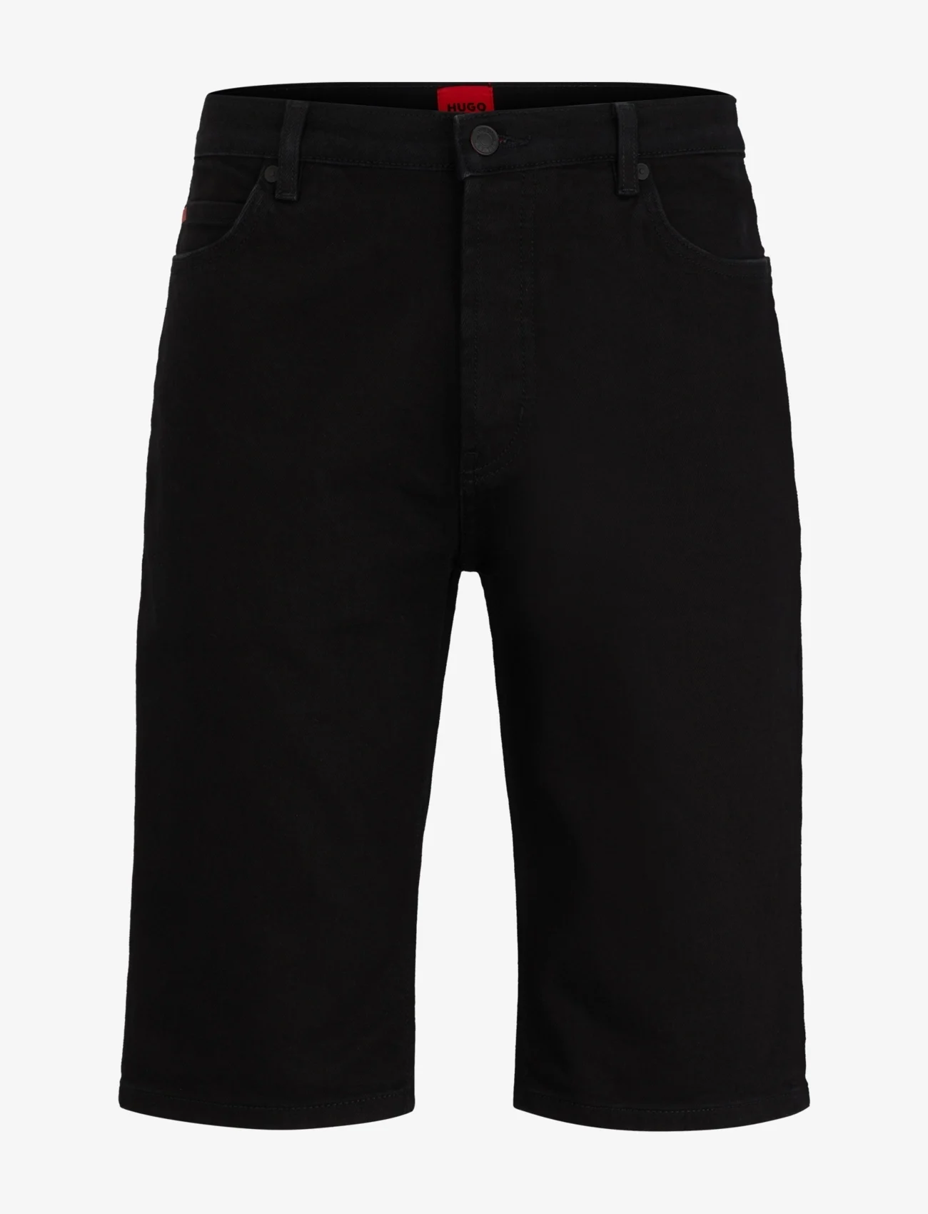 HUGO - HUGO 634/S - denim shorts - black - 0