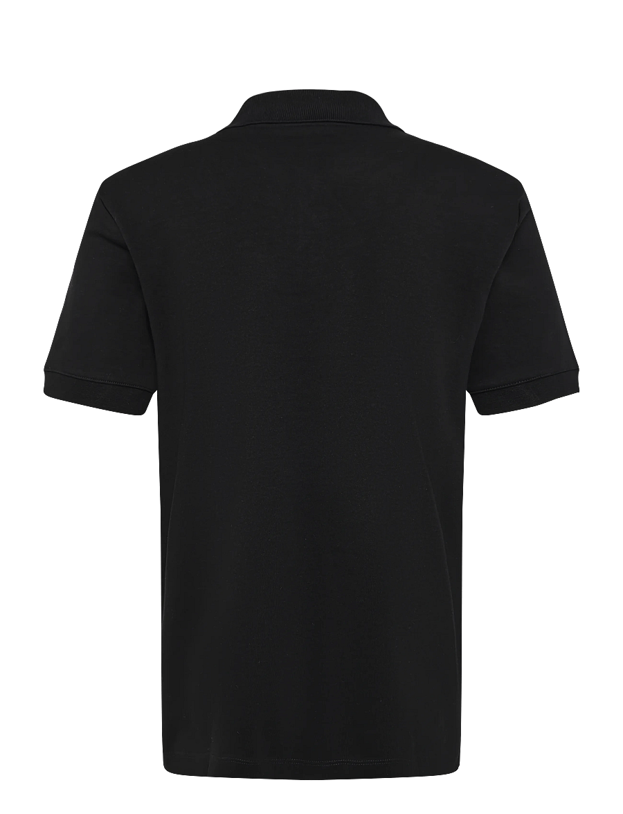 HUGO - Dalomino - langärmlige strick-polohemden - black - 1