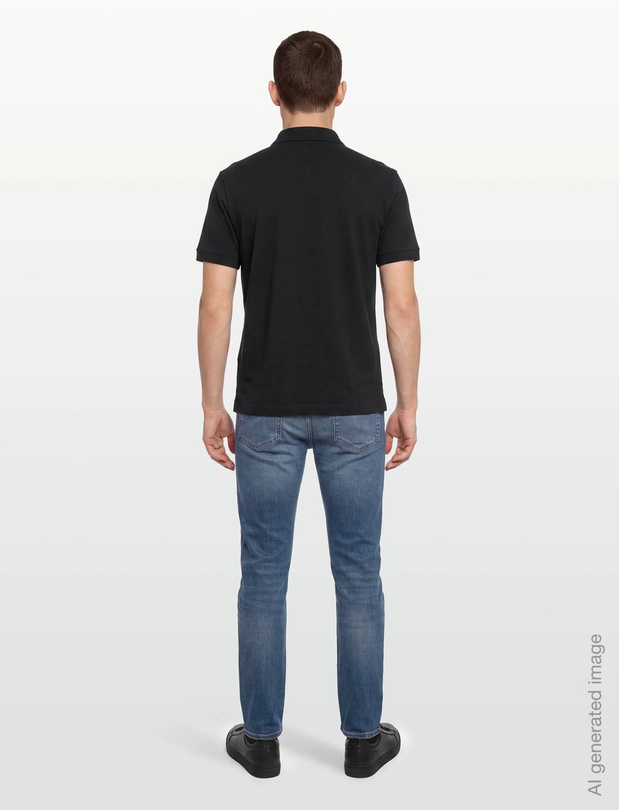 HUGO - Dalomino - kortærmede poloer - black - 4