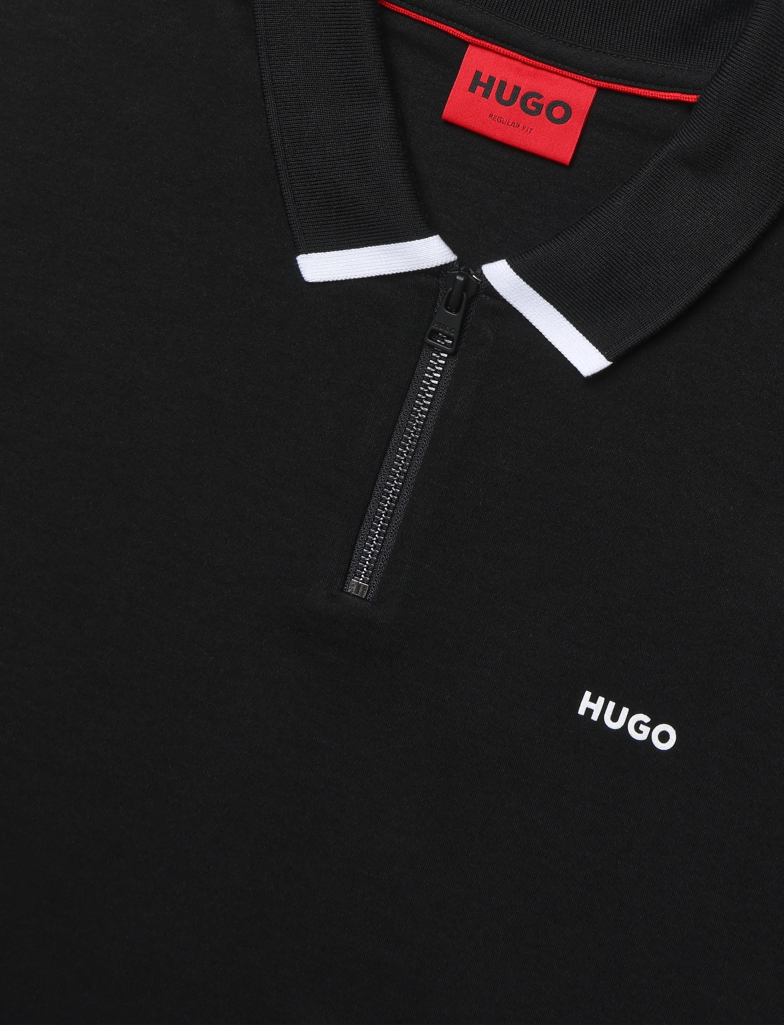 HUGO - Dalomino - knitted polos - black - 2