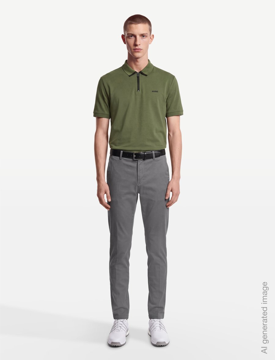 HUGO - Dalomino - kurzärmelig - open green - 0