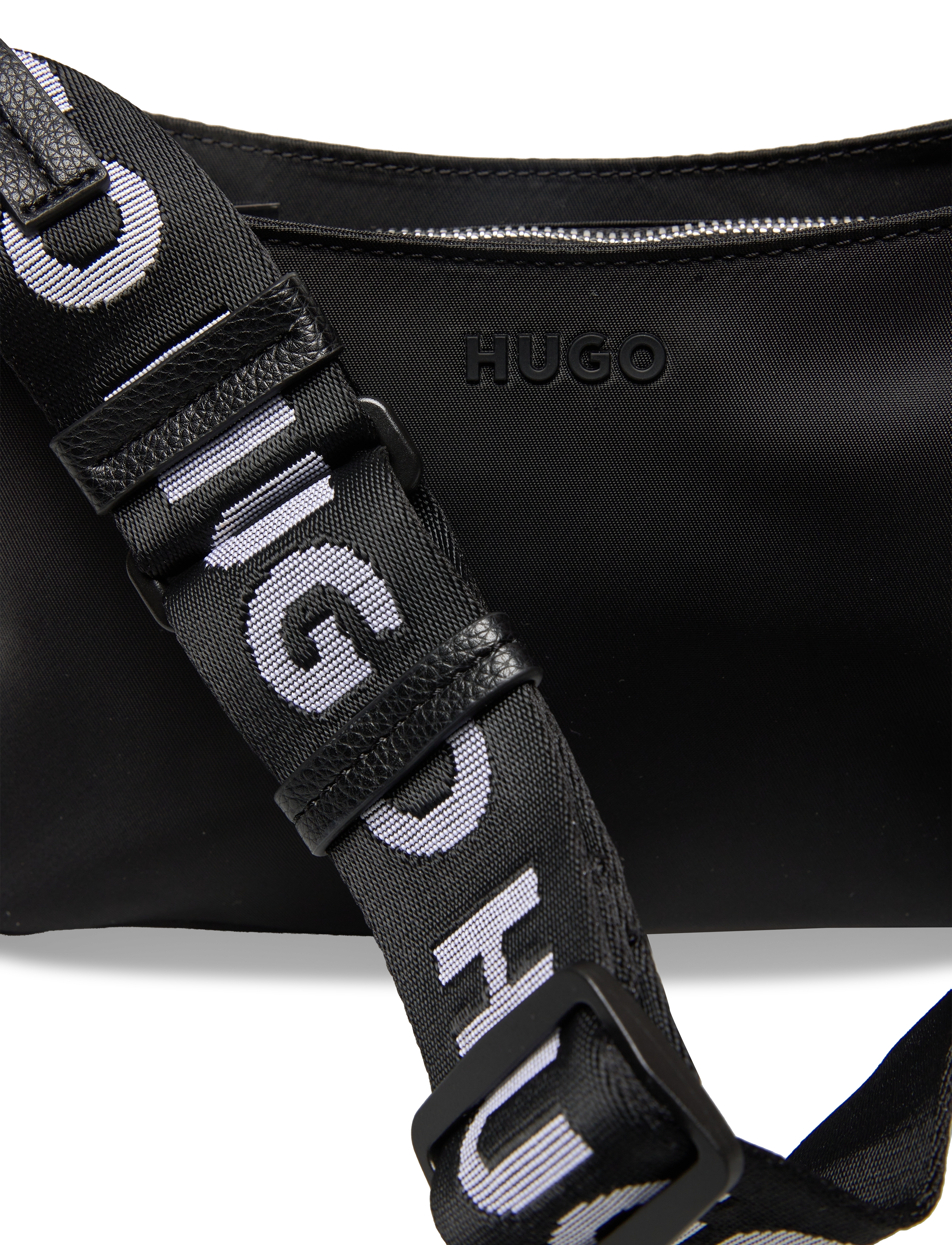 HUGO - Bel SM Hobo-N - black - 3