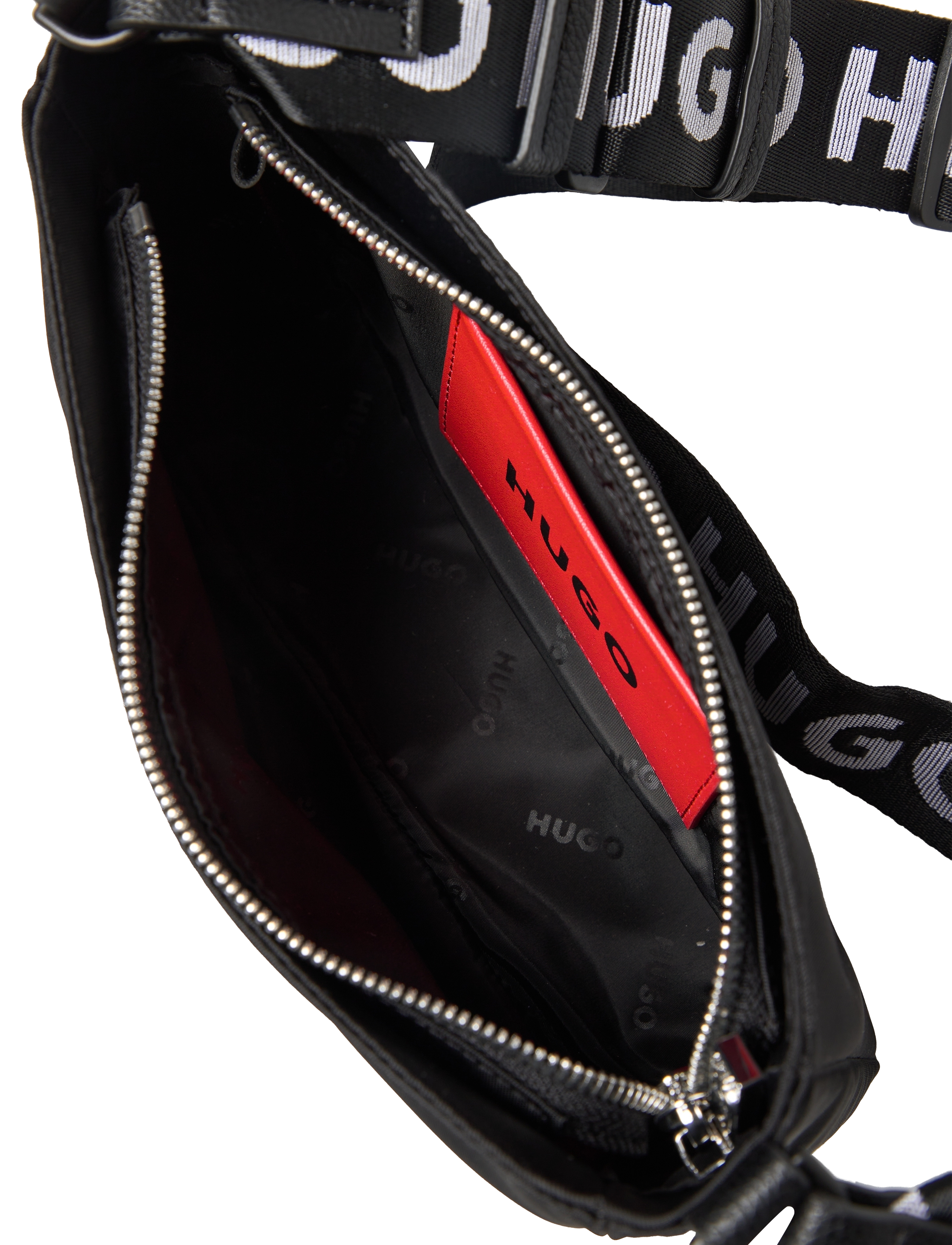HUGO - Bel SM Hobo-N - black - 4