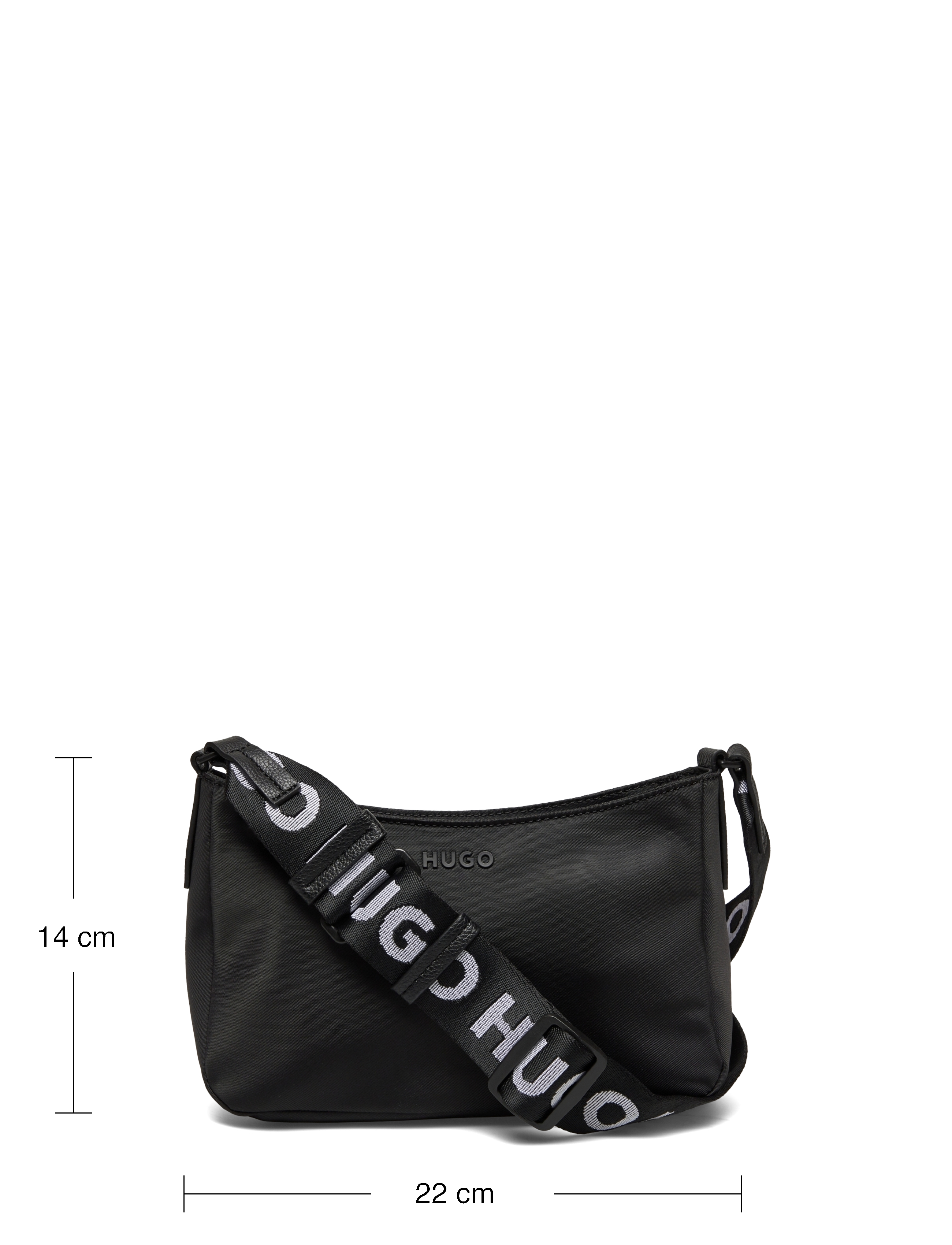 HUGO - Bel SM Hobo-N - black - 5