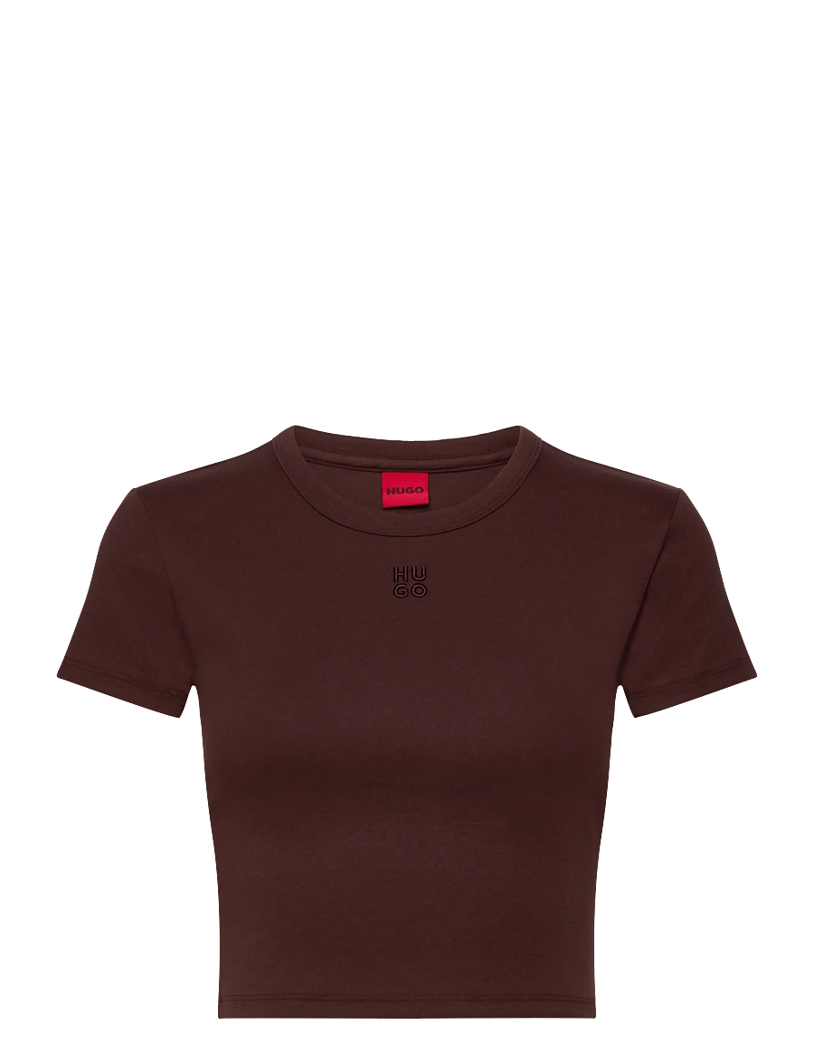 HUGO - Delanor - lühikesed topid - dark brown - 1