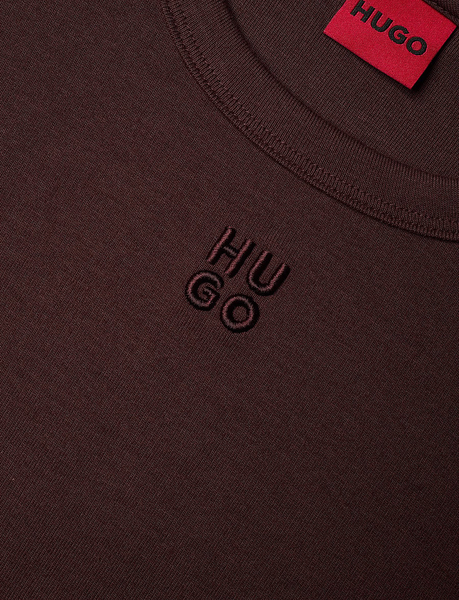 HUGO - Delanor - lühikesed topid - dark brown - 5