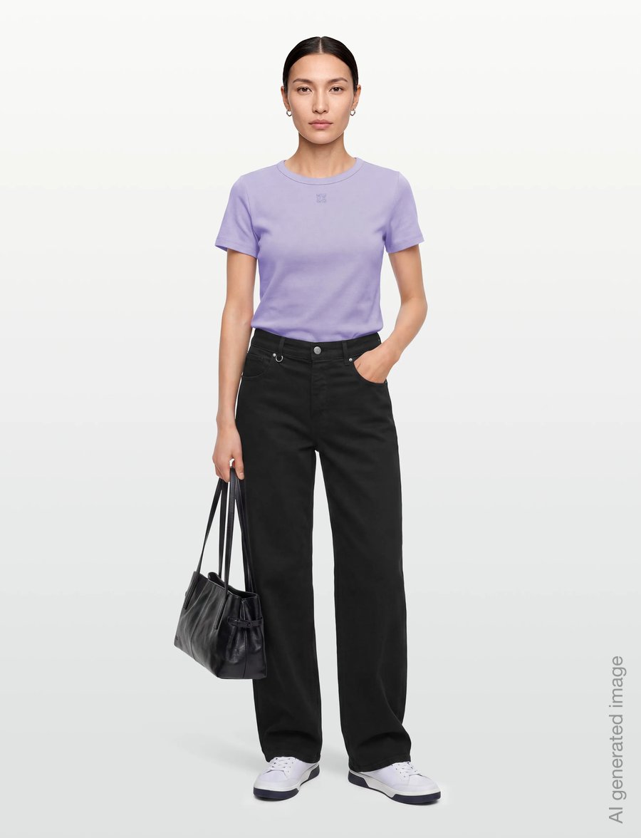 HUGO - Deloris - t-shirts - bright purple - 0