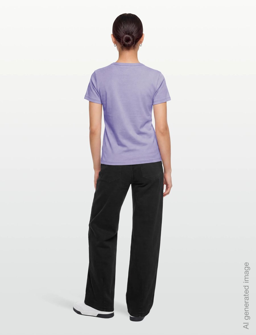 HUGO - Deloris - t-shirts - bright purple - 4