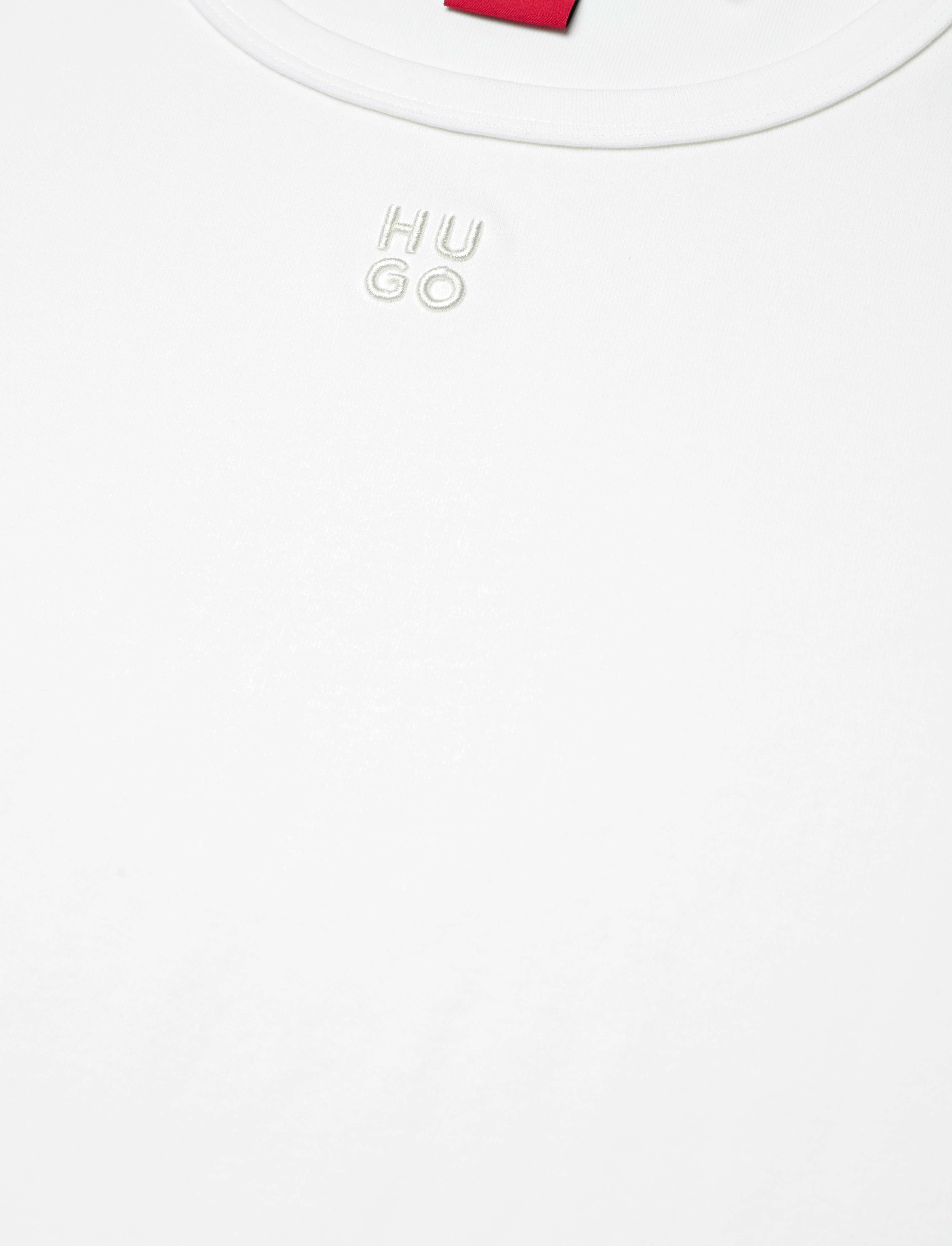 HUGO - Deloris - t-shirts - natural - 2
