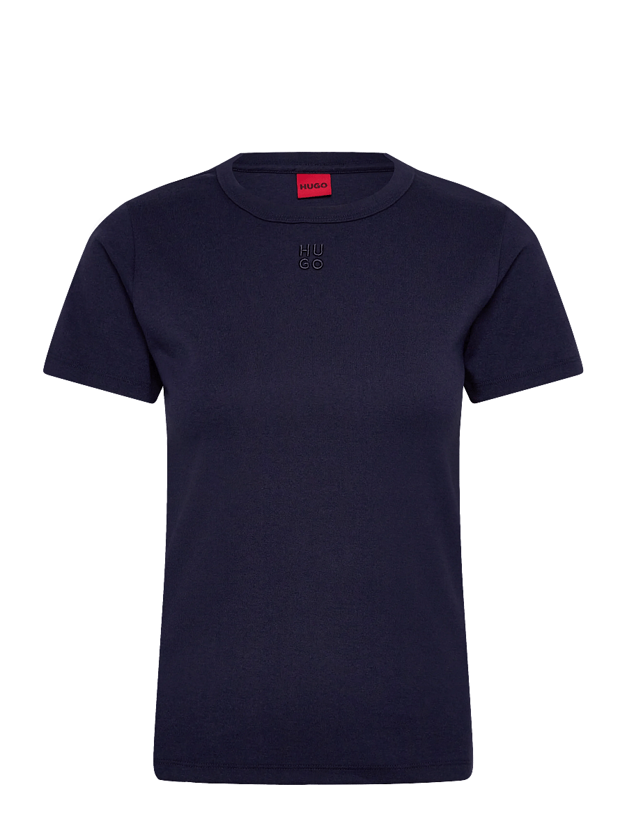 HUGO - Deloris - t-shirts - navy - 0