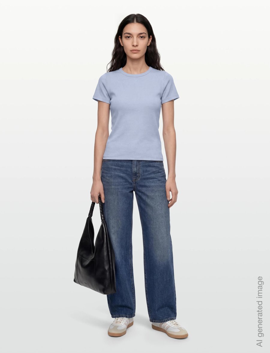 HUGO - Deloris - t-shirts - open blue - 0