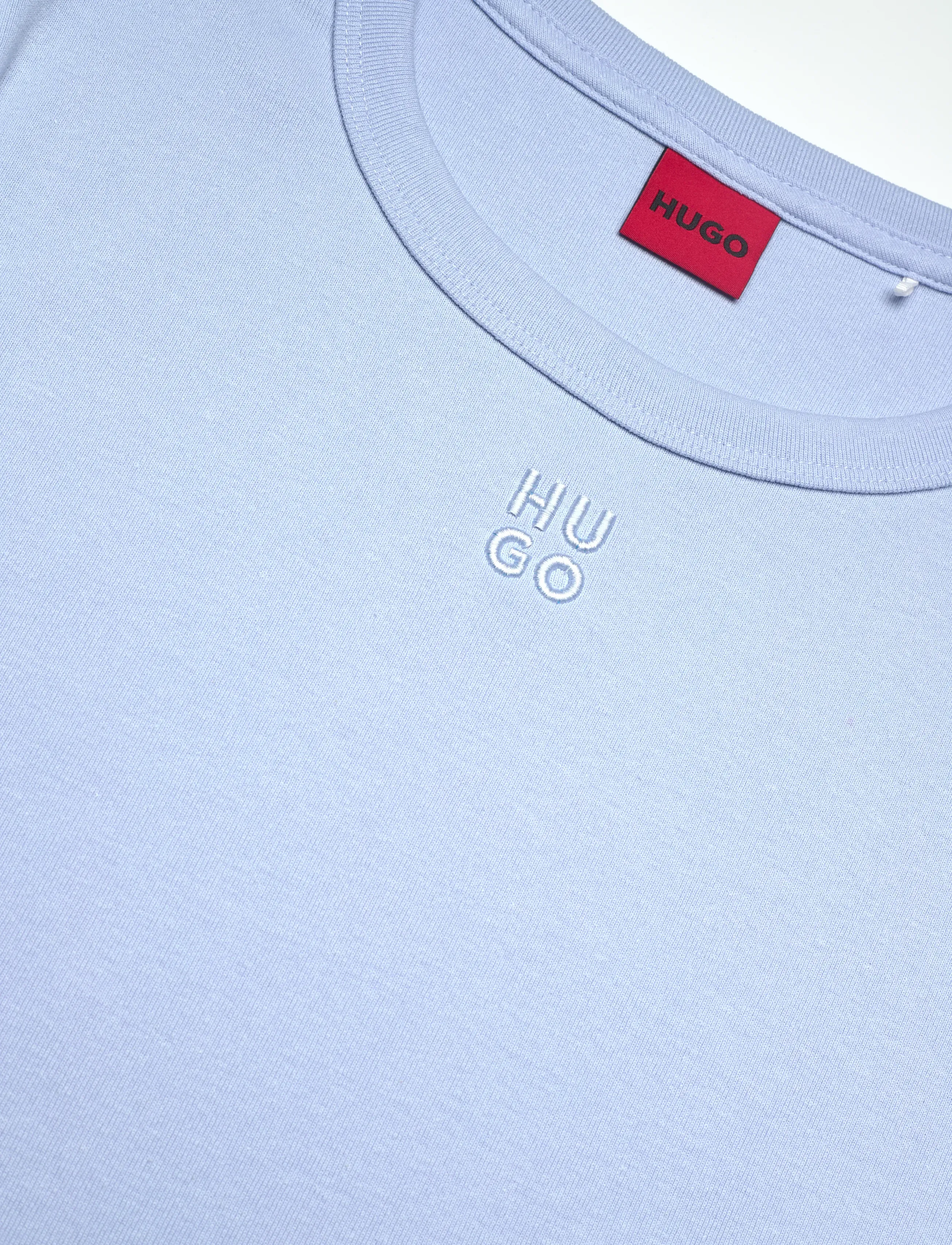 HUGO - Deloris - t-shirts - open blue - 5