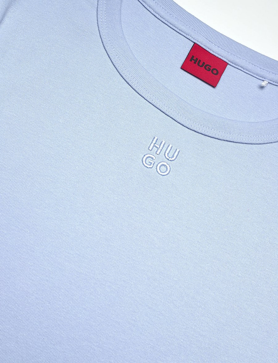 HUGO - Deloris - t-shirts - open blue - 5