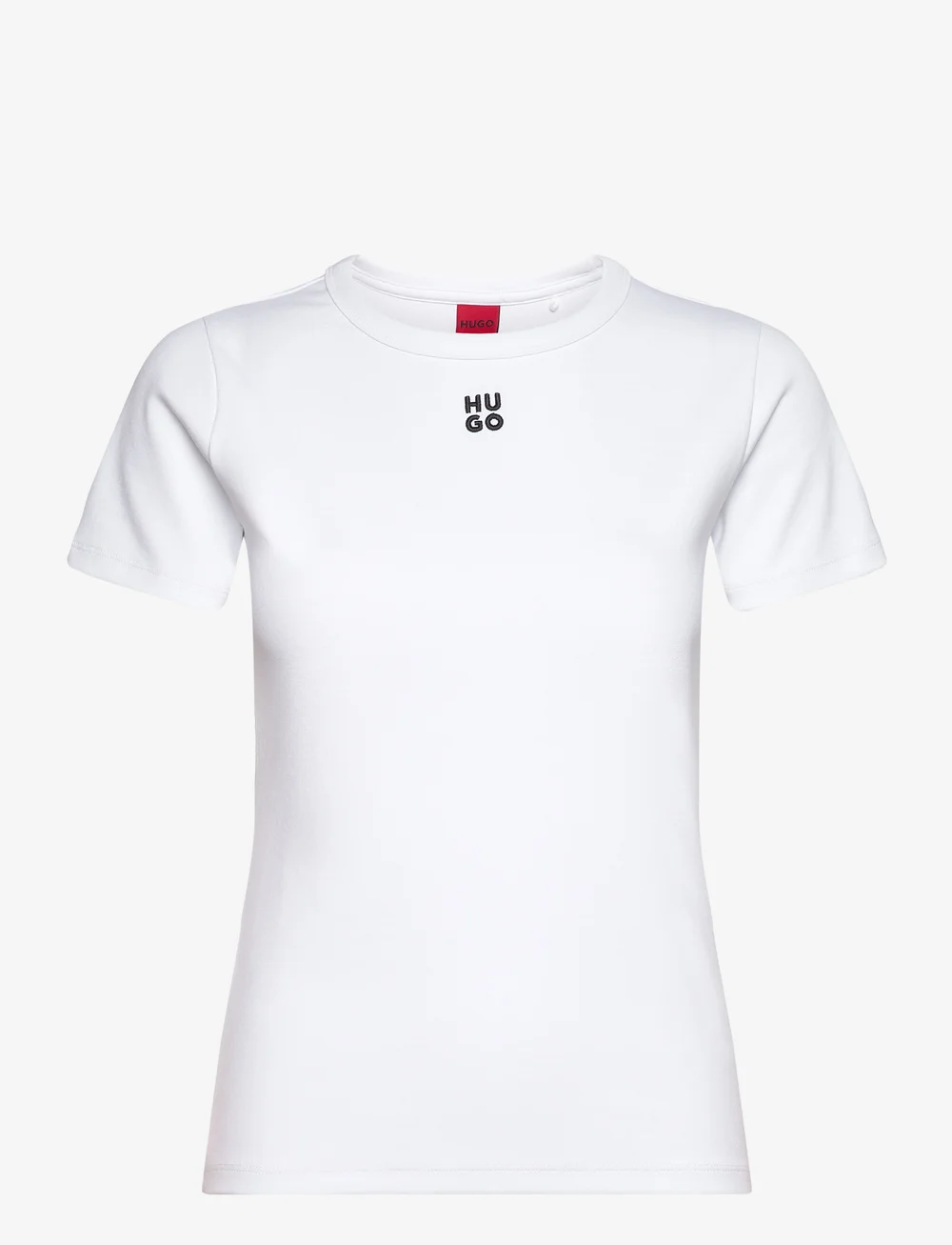 HUGO - Deloris - t-shirts - white - 0