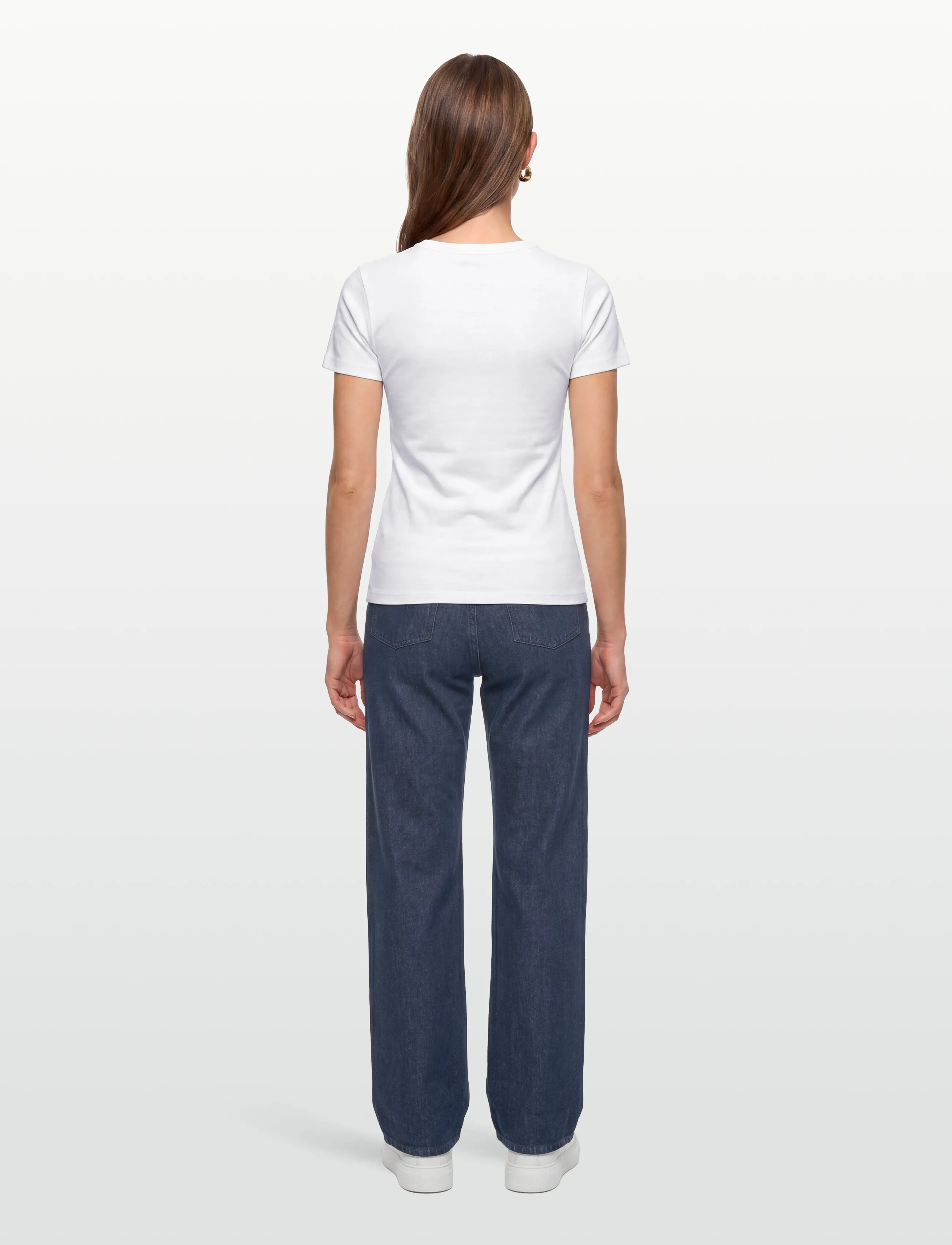 HUGO - Deloris - t-shirts - white - 4