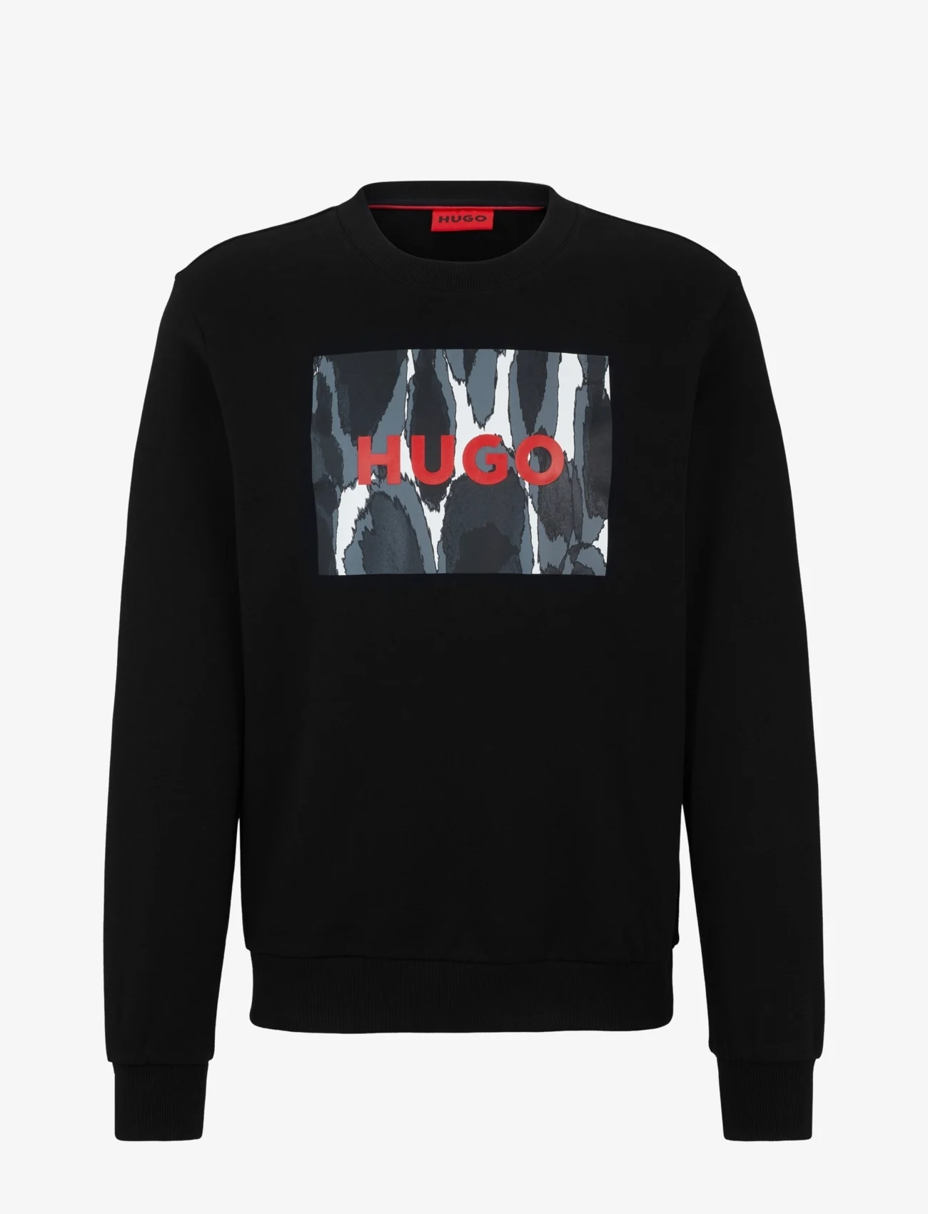 HUGO - Duragol_U242 - sportiska stila džemperi - black - 0