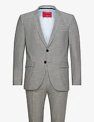 HUGO - Arti/Hesten232X - double breasted suits - open grey - 0