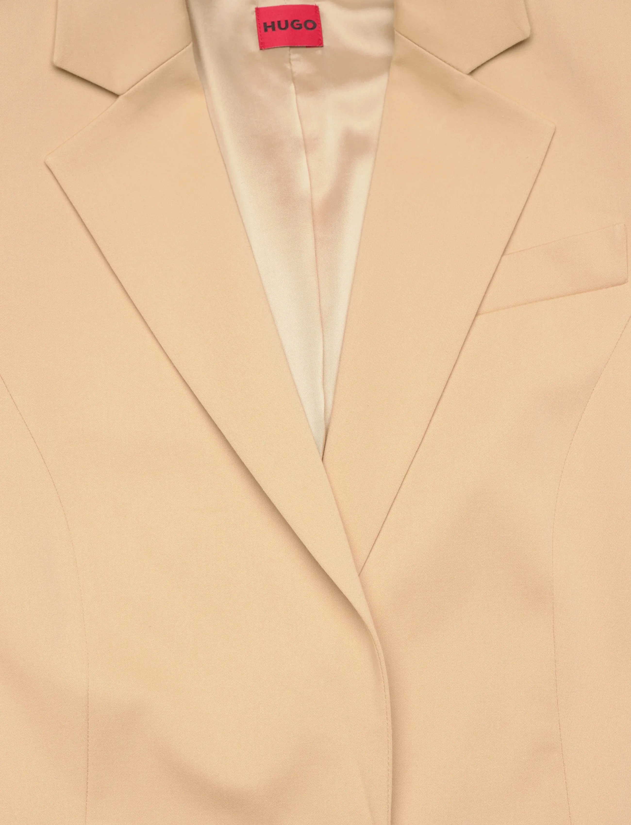 HUGO - Amegan - single breasted blazers - open beige - 2