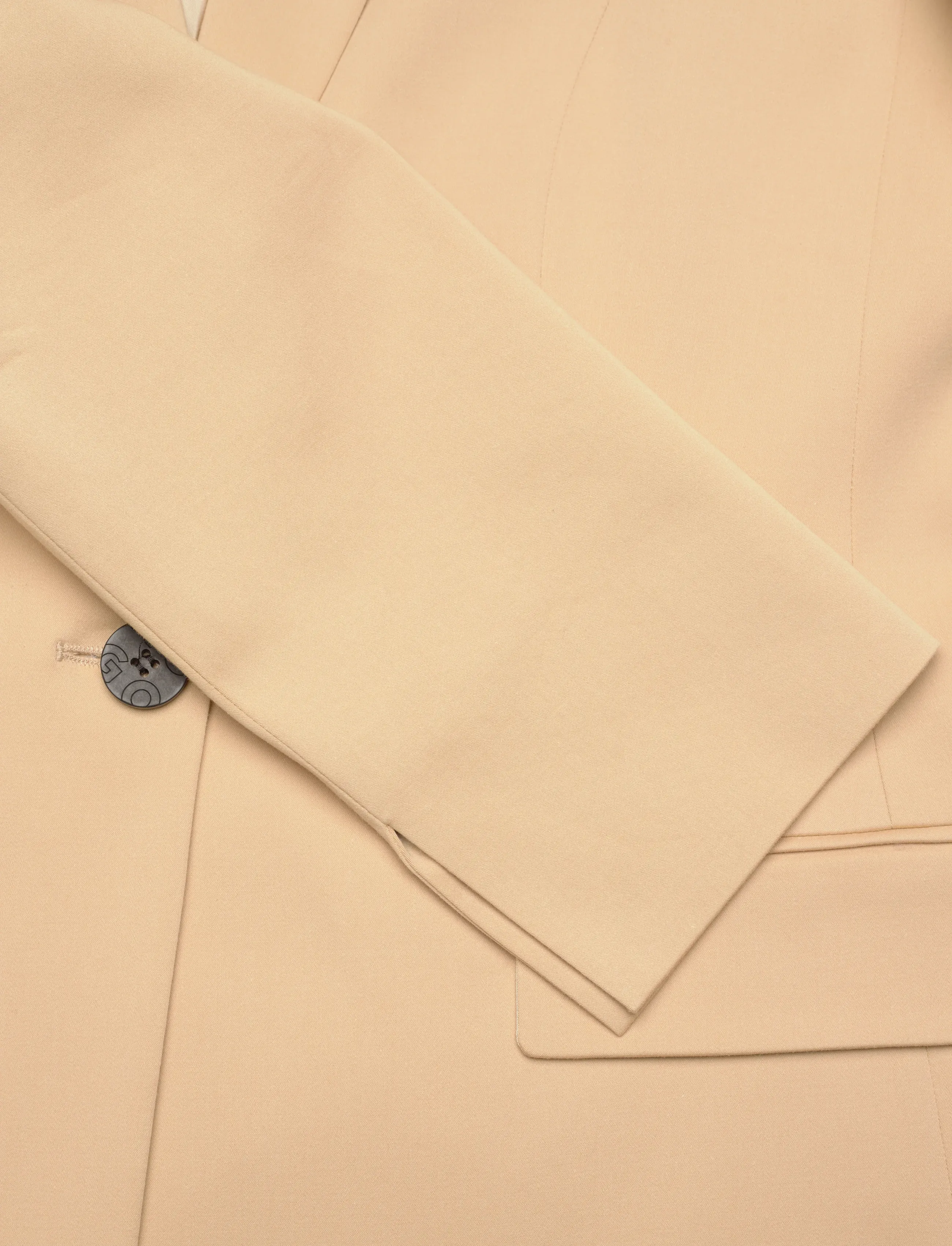 HUGO - Amegan - single breasted blazers - open beige - 4