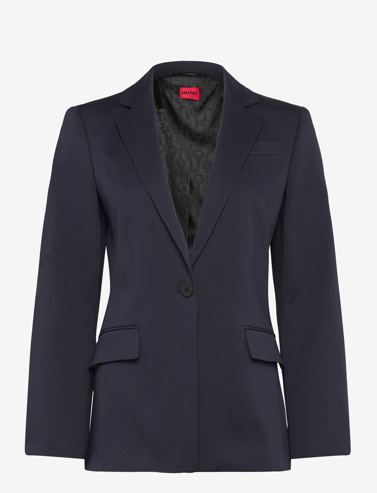 HUGO - Amegan - enkeltradede blazere - open blue - 0