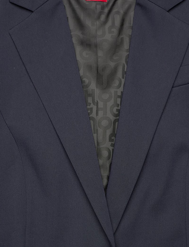 HUGO - Amegan - enkeltradede blazere - open blue - 2
