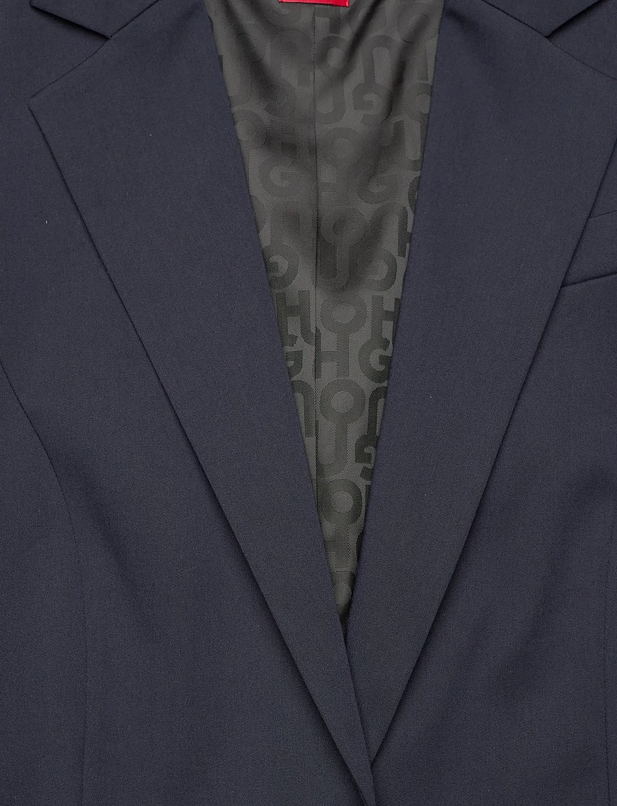 HUGO - Amegan - einreihige blazer - open blue - 2