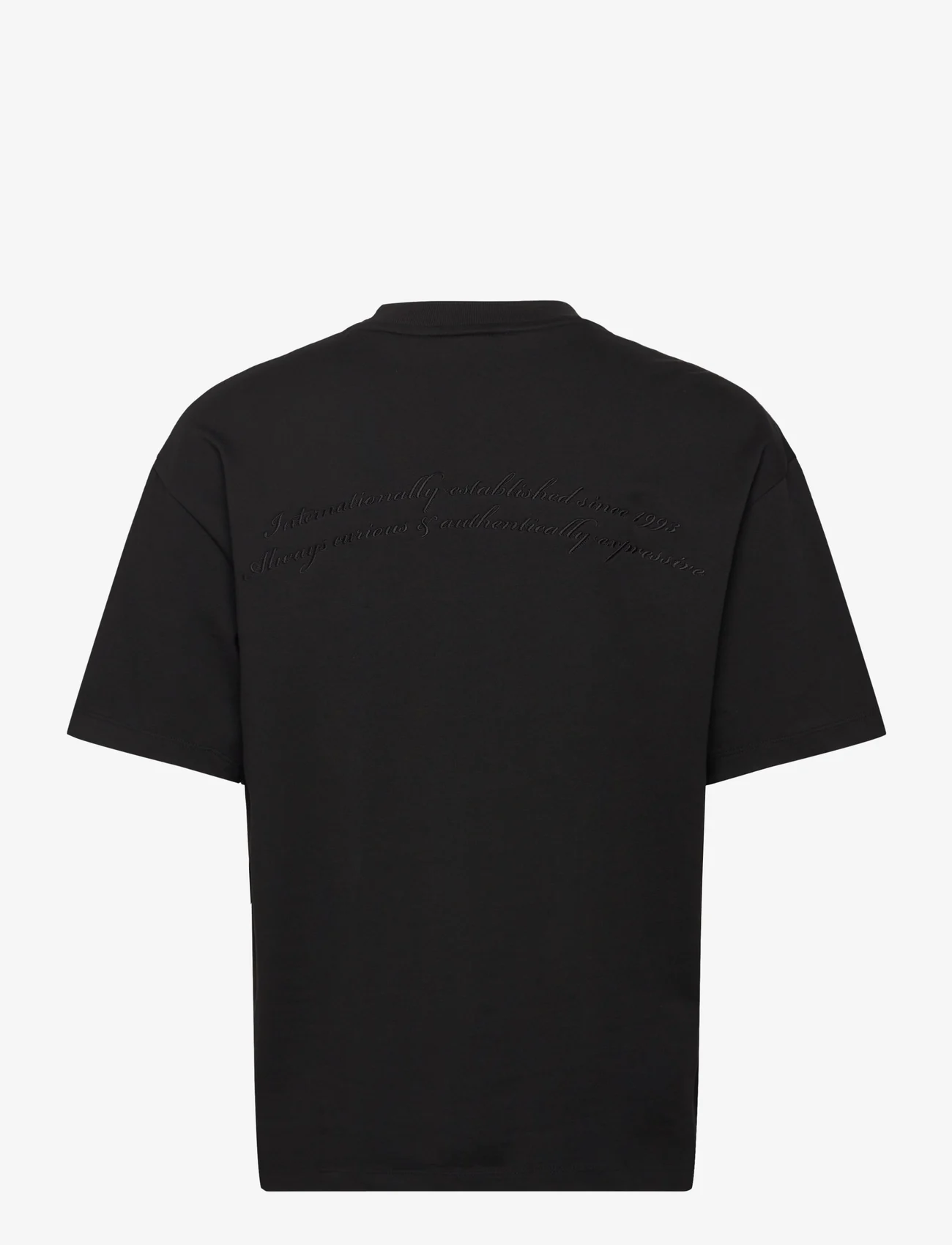HUGO - Deytimo - kortærmede t-shirts - black - 1