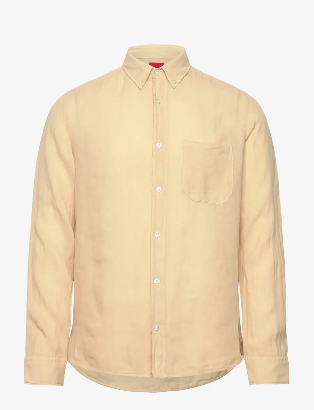 HUGO - Ermann - linen shirts - open beige - 0