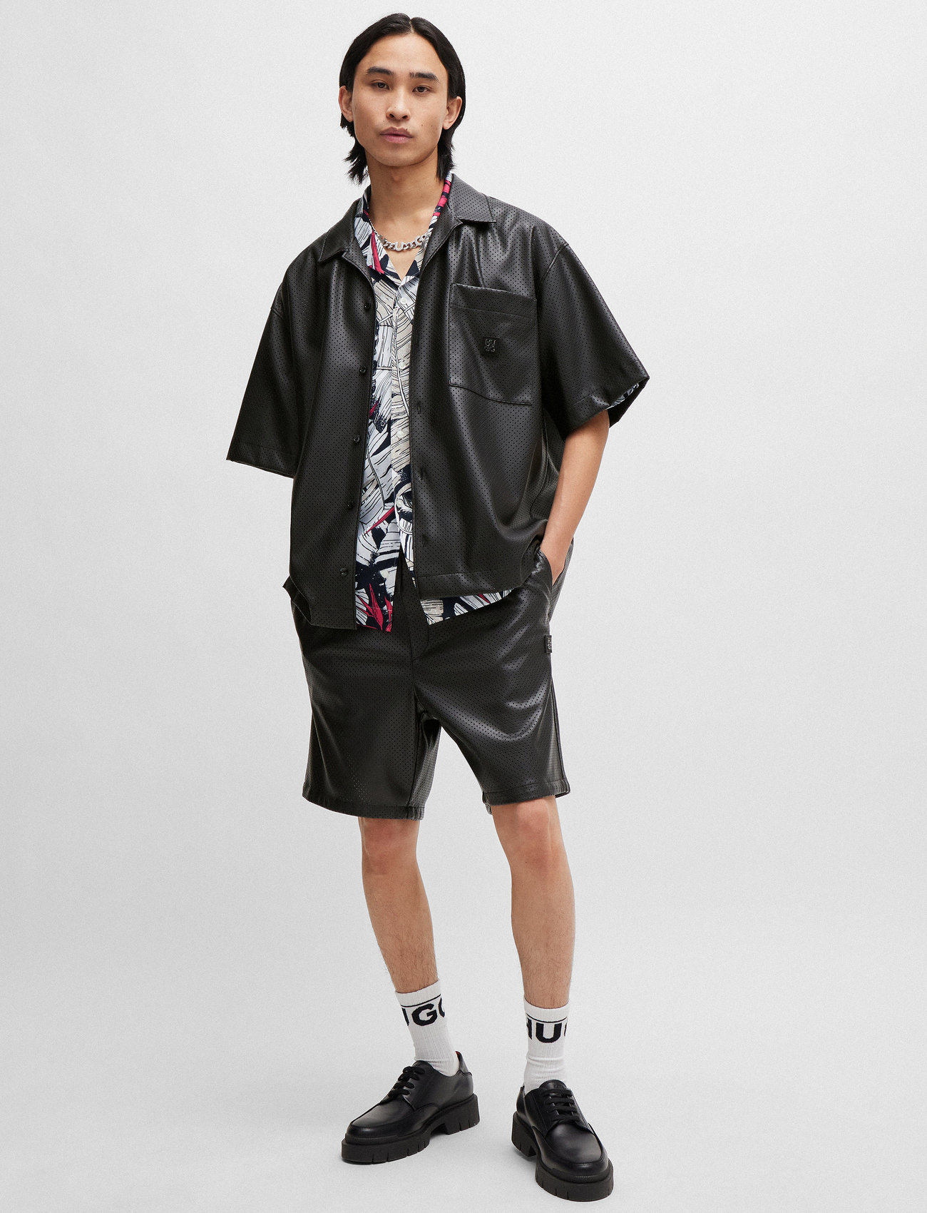 HUGO - Egeeno - kurzarmhemden - light/pastel grey - 2