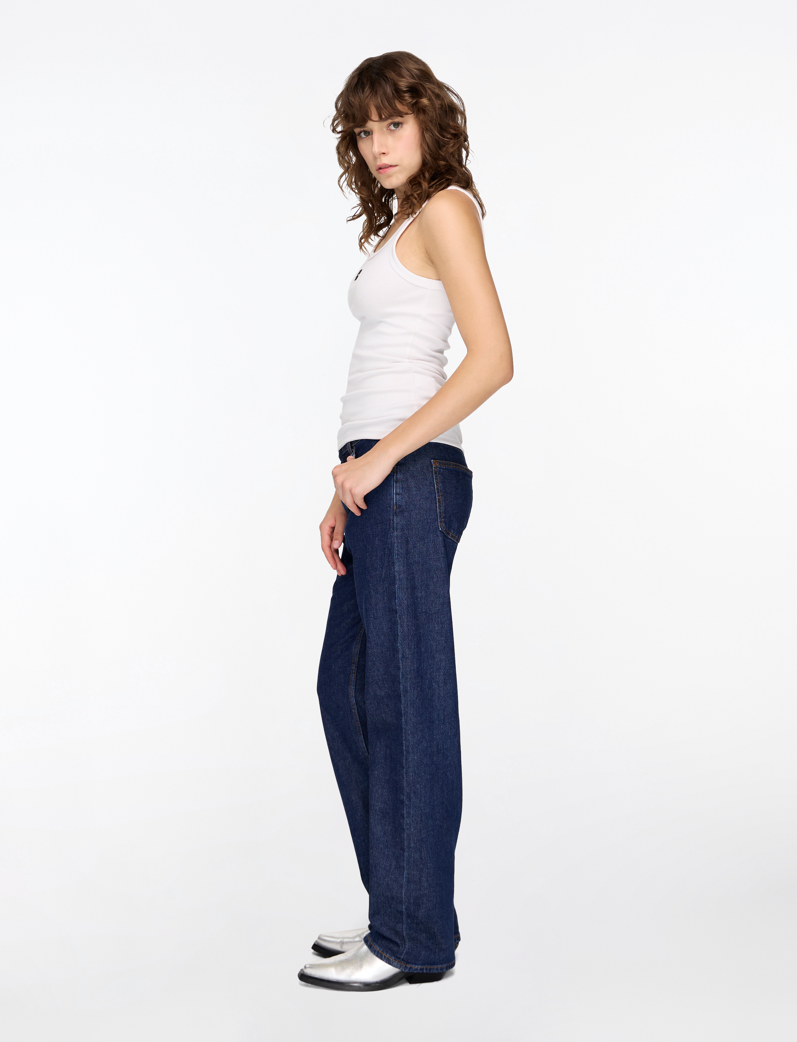 HUGO - Datamia - Ärmellose tops - white - 3