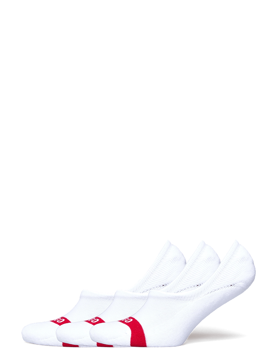 HUGO - 3P LC PLUSH TAPE CC - multipack strømper - white - 0