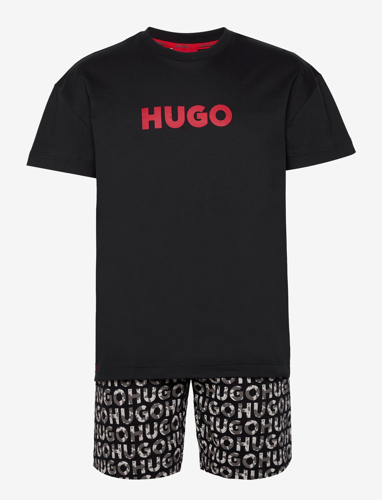 HUGO - Camo Logo Short Set - black - 0