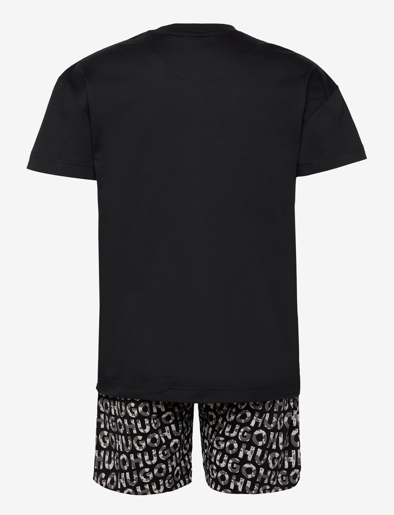 HUGO - Camo Logo Short Set - black - 1