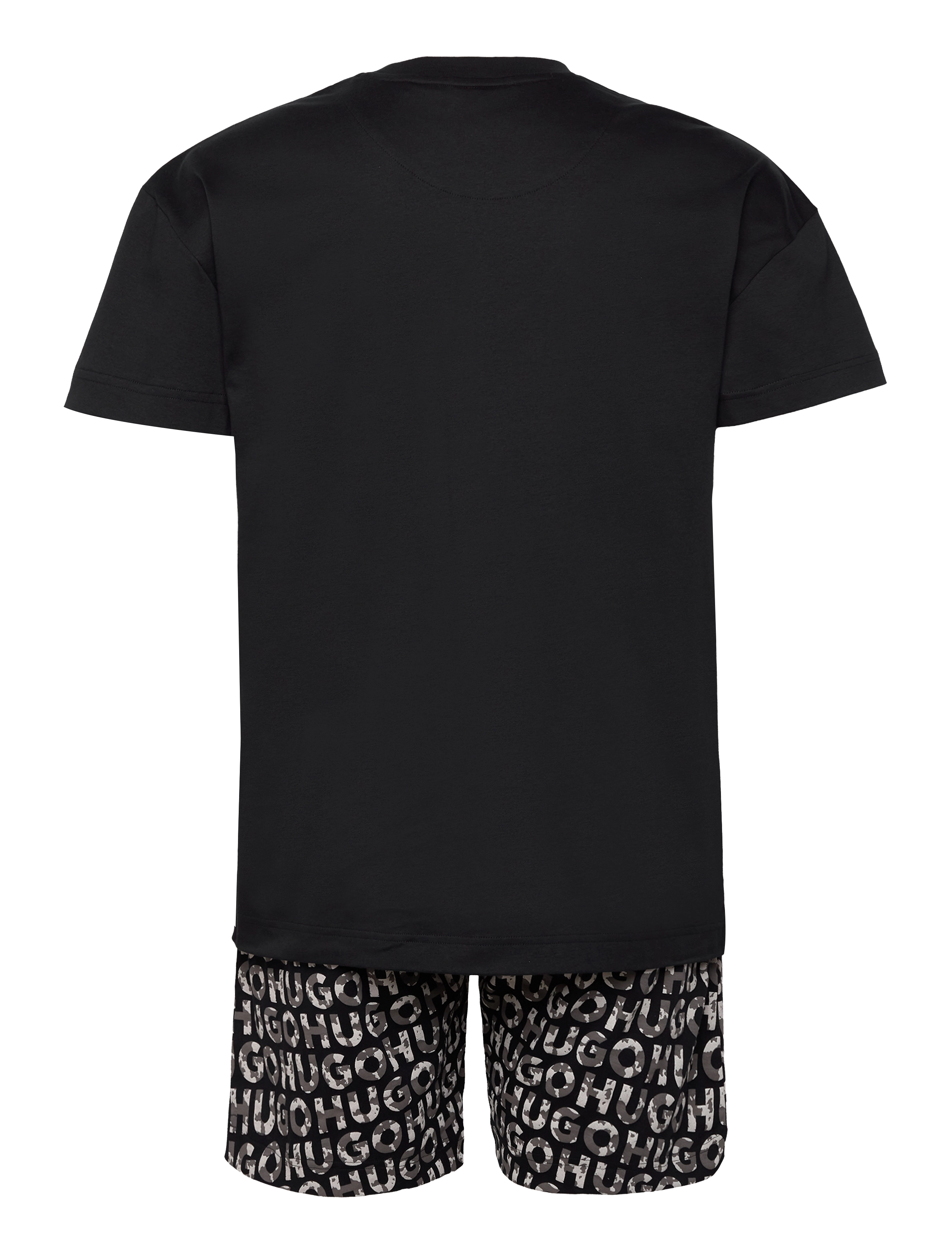 HUGO - Camo Logo Short Set - black - 1