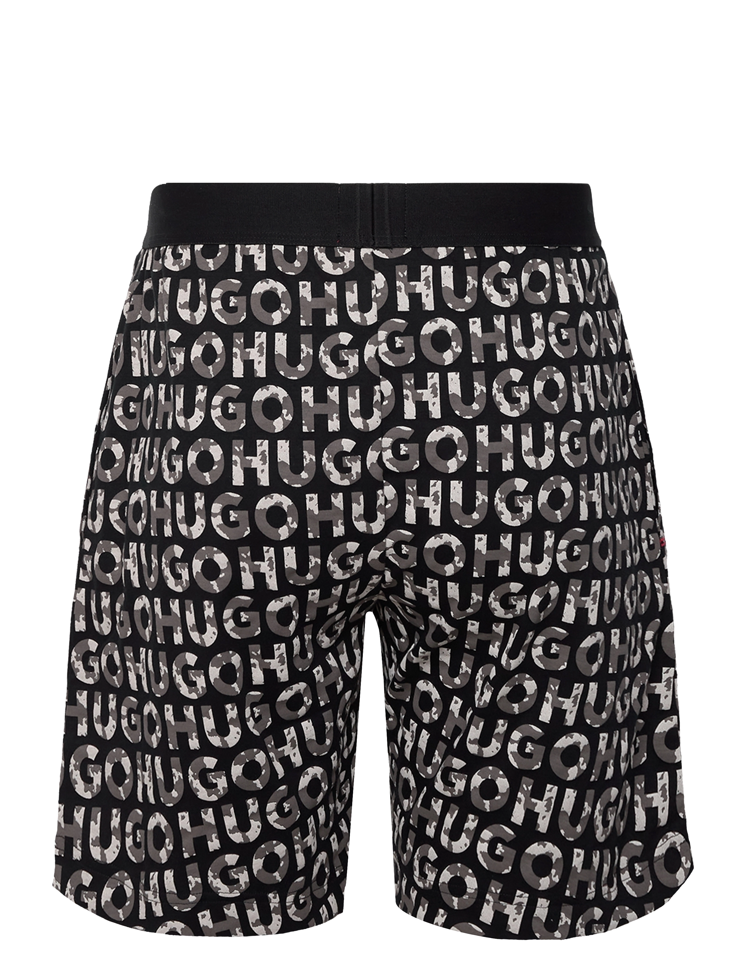 HUGO - Camo Logo Short Set - black - 3