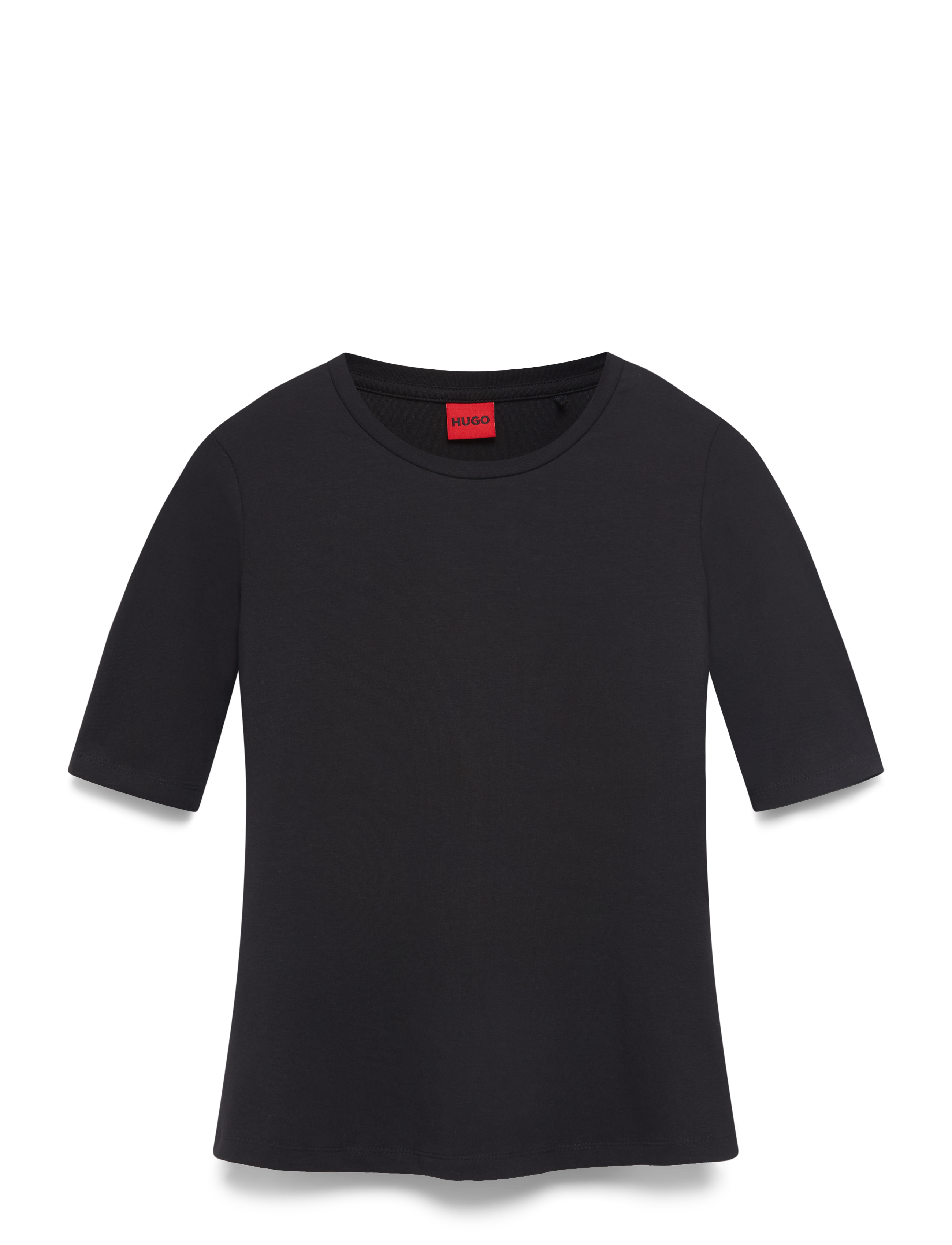 HUGO Darnelia, XL, Black, T-Shirts & Toppe > Kortærmede, Dame