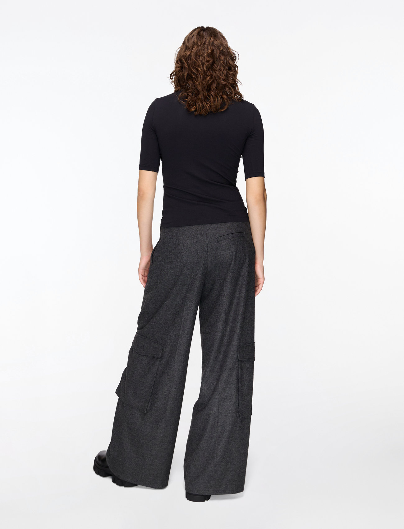 HUGO - Darnelia - autumn clothing - black - 3