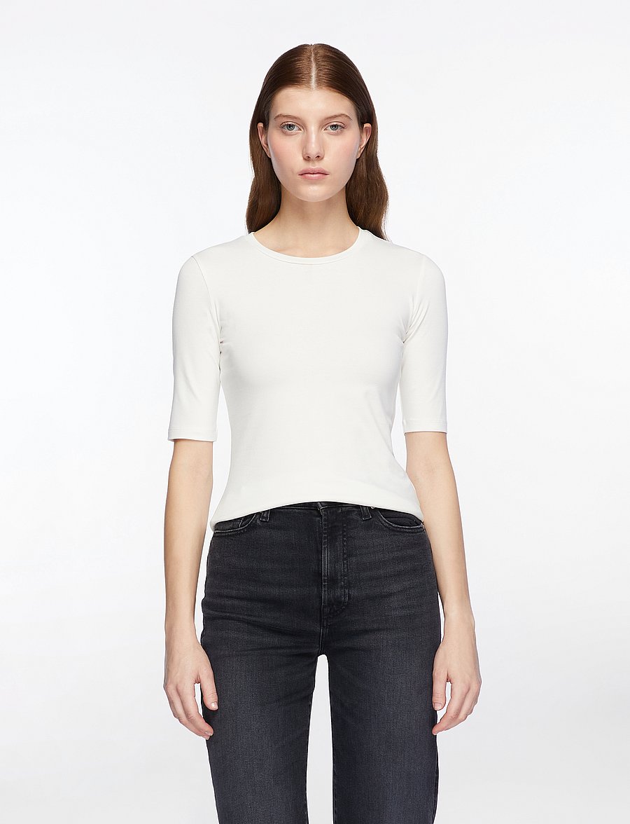 HUGO - Darnelia - t-shirts - natural - 0