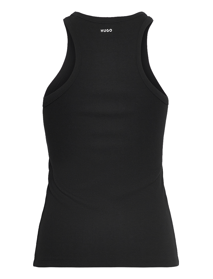 HUGO - The Plain Tank - tanktops - black - 1