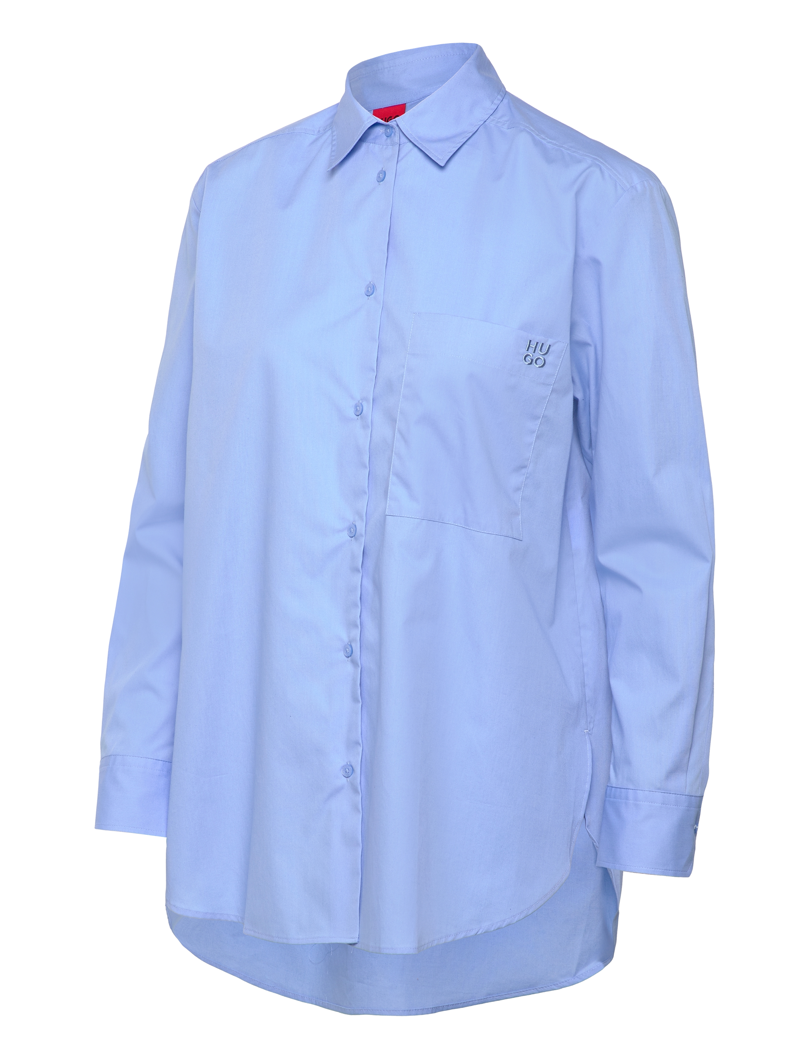 HUGO - The Oversize Shirt - langærmede skjorter - light/pastel blue - 2