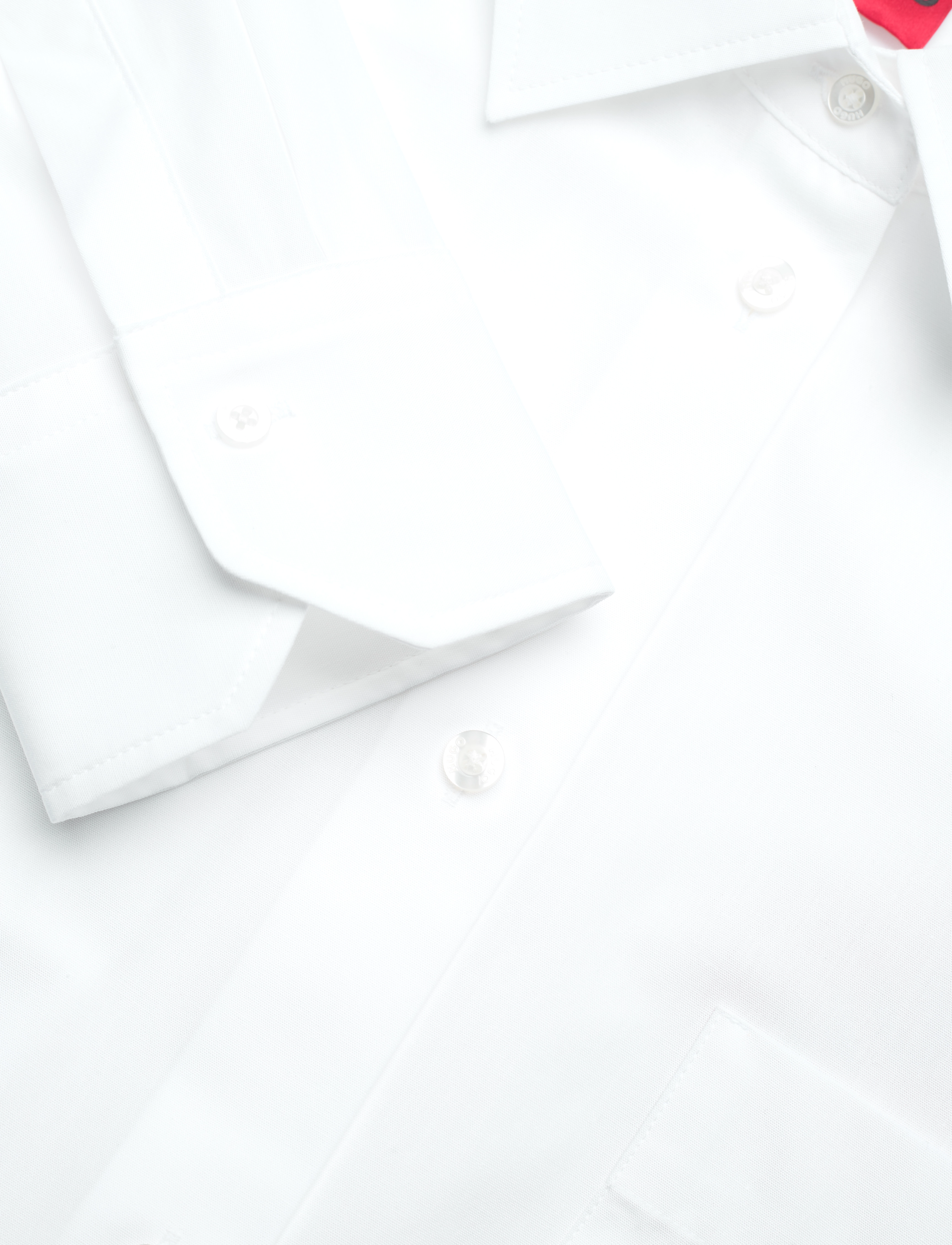 HUGO - The Oversize Shirt - langærmede skjorter - white - 2