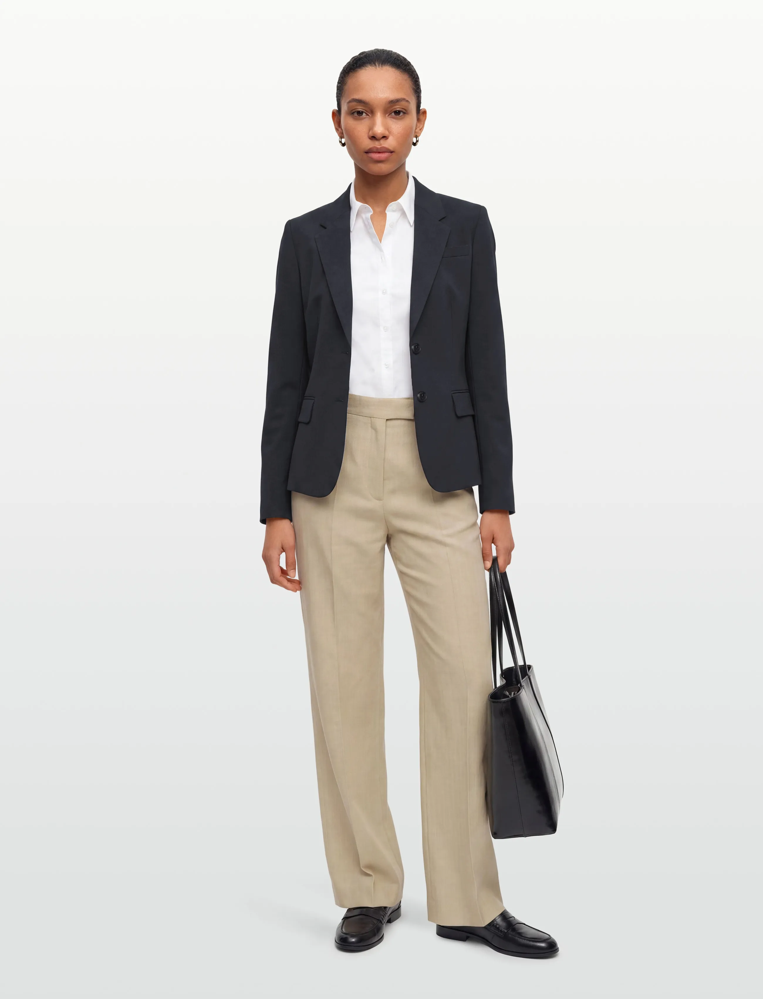 HUGO Aredana, Kvinder, Blazer, Navy, Str: 32