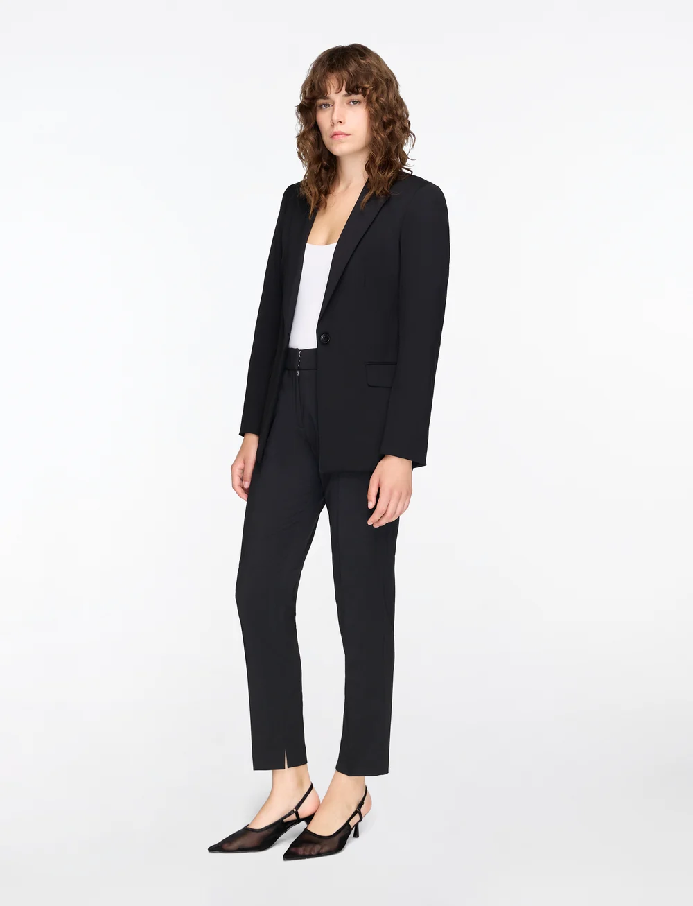 HUGO - Hetana - slim fit-byxor - black - 2