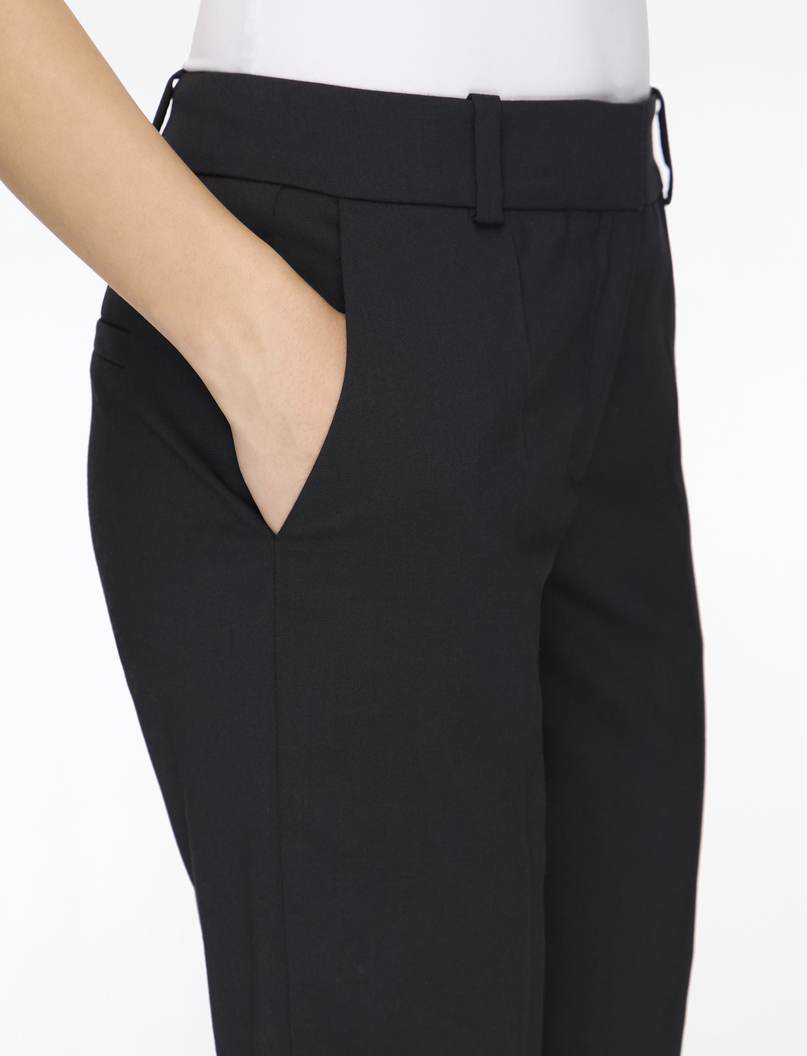 HUGO - Hetana - slim fit trousers - black - 5