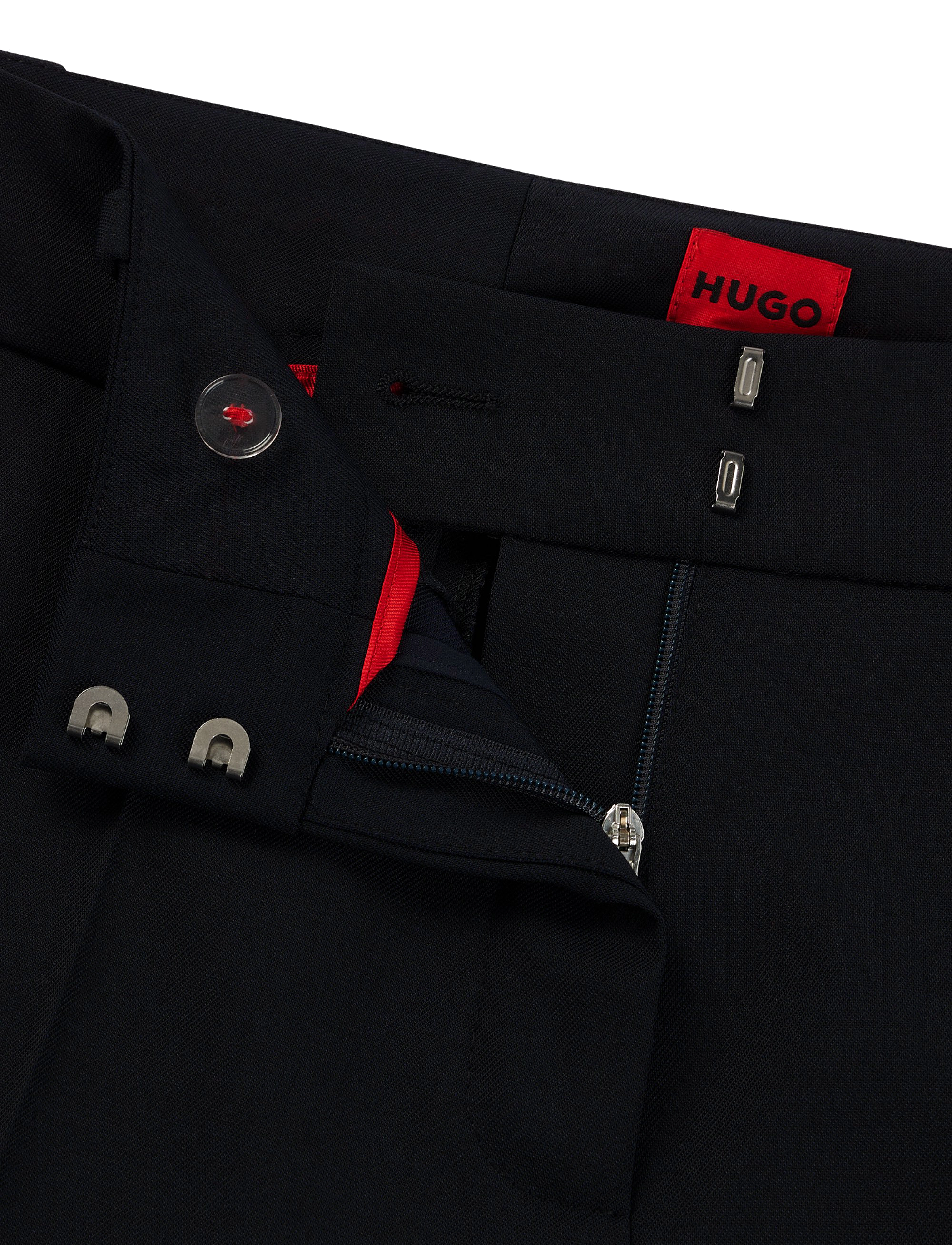 HUGO - Hetana - slim fit -housut - dark blue - 1