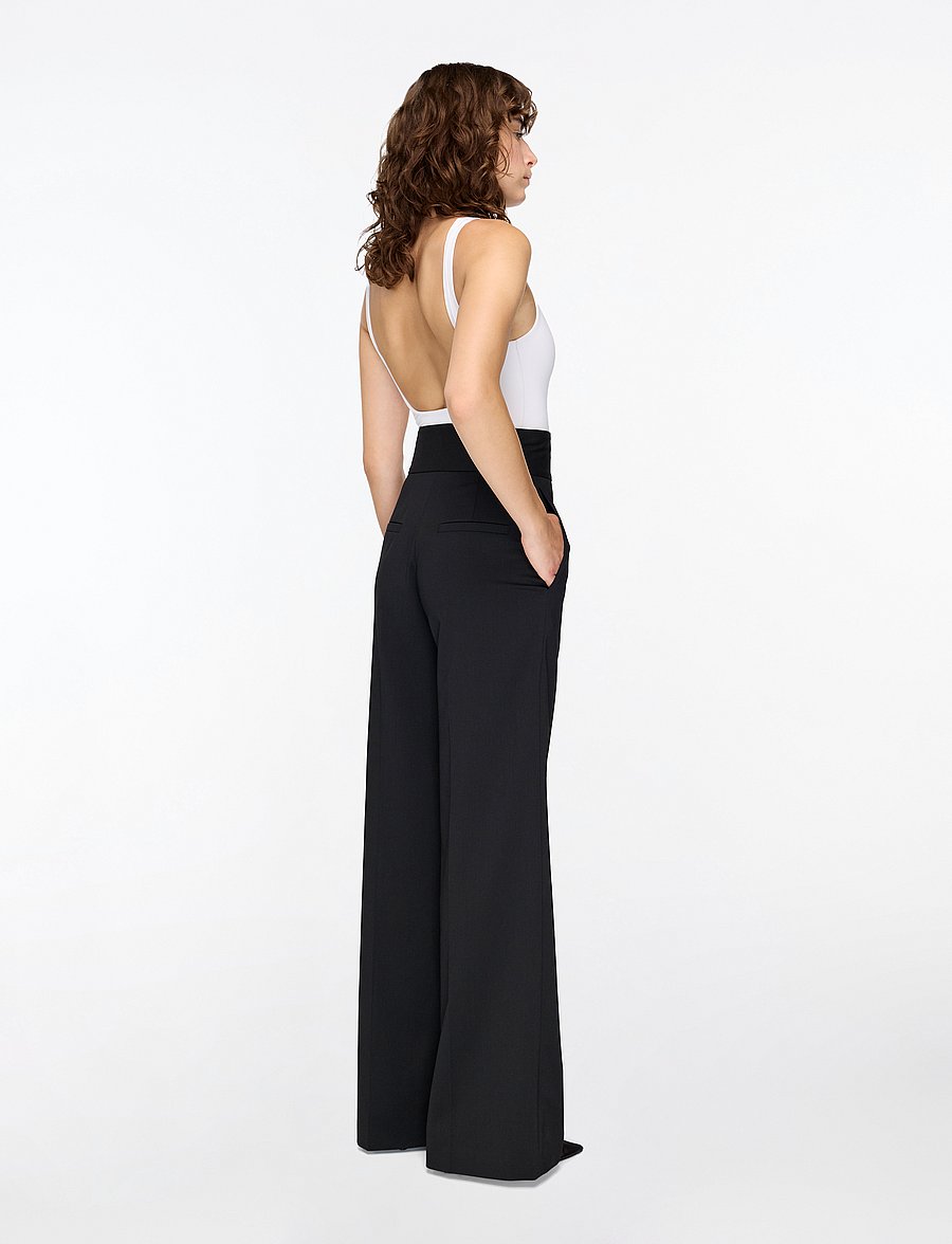 HUGO - Himia - habitbukser - black - 4