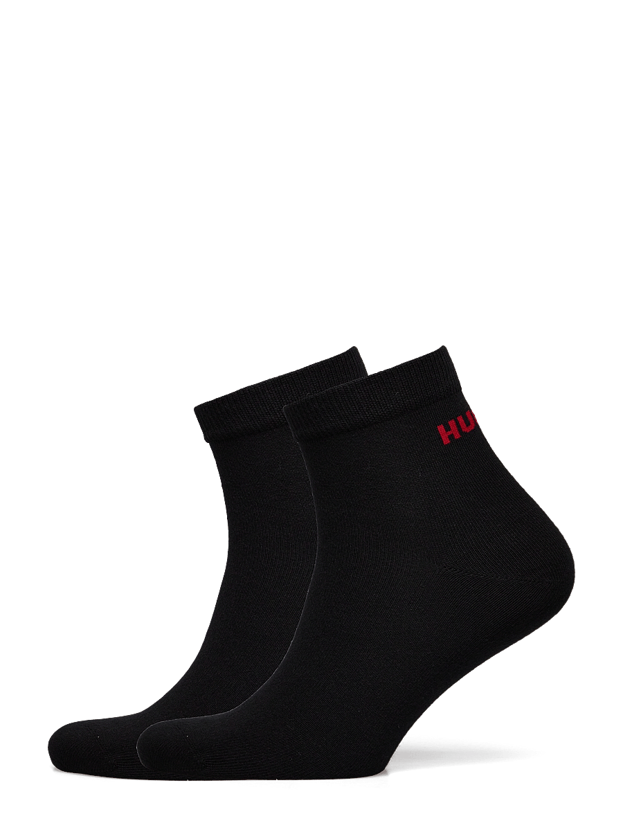 HUGO - 2P SH LOGO CC - zeķu multipaka - black - 0