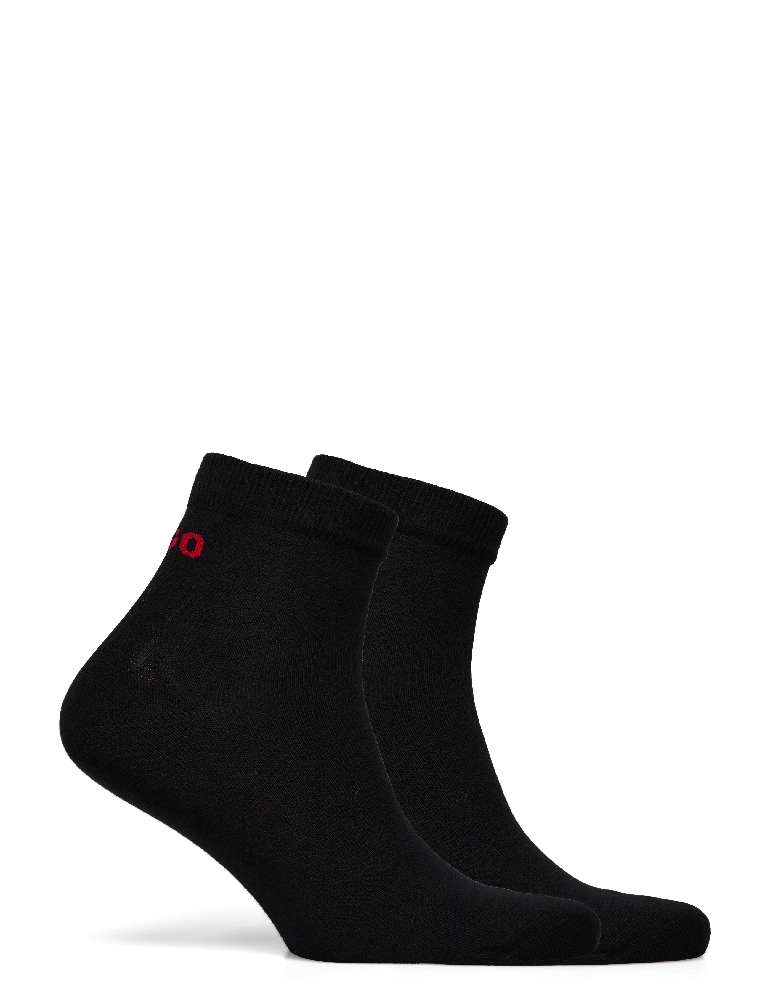 HUGO - 2P SH LOGO CC - zeķu multipaka - black - 1