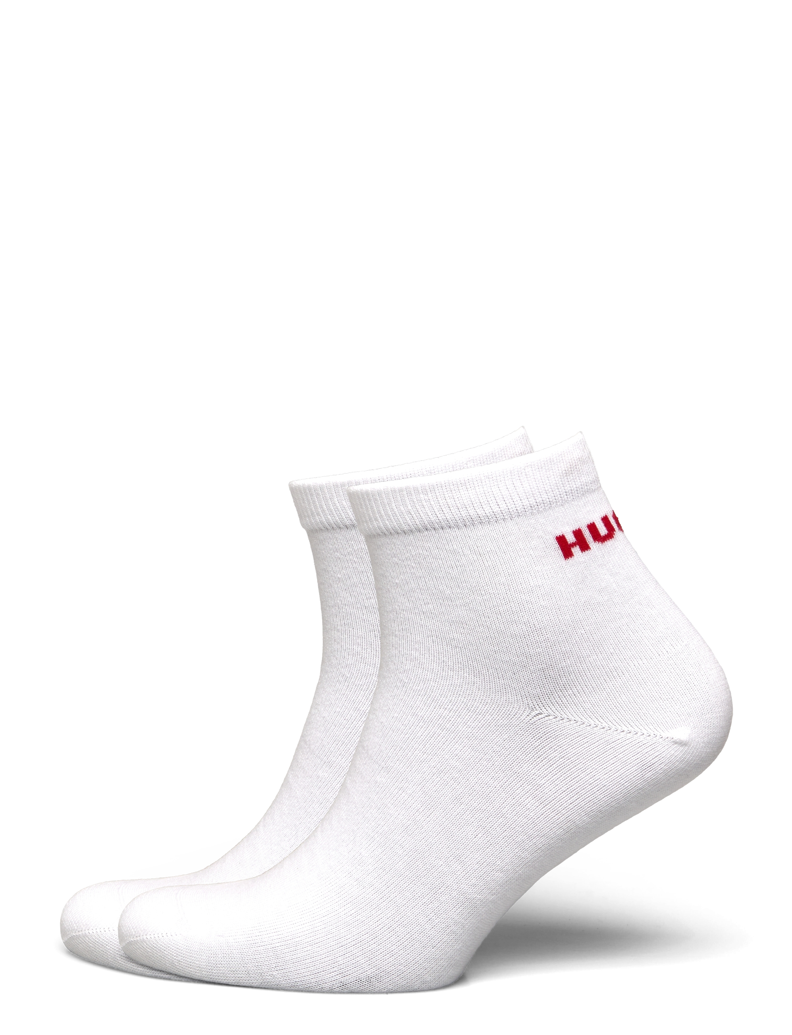 HUGO 2P Sh Logo Cc, 43-46, Socks, Weiß - Ankle Männerswear